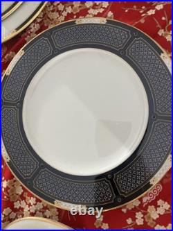 Lenox Presidential Collection China Lot 42 Pieces Blue Gold USA Made