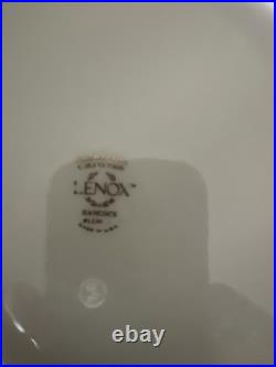 Lenox Presidential Collection China Lot 42 Pieces Blue Gold USA Made