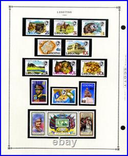 Lesotho Nearly All Mint Clean Useful 1940s to 1980s Stamp Collection