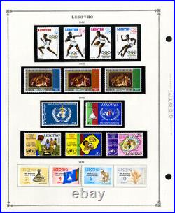 Lesotho Nearly All Mint Clean Useful 1940s to 1980s Stamp Collection