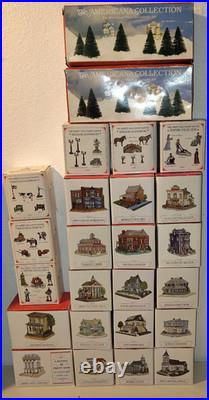 Liberty Falls Americana Collection Lot of 25 In Original Boxes With Paperwork