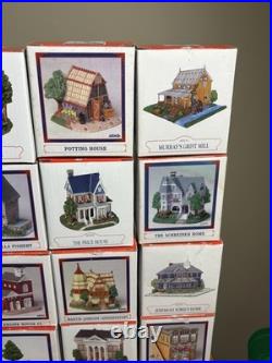 Liberty Falls Americana Collection Lot of 42 In Original Boxes With Paperwork