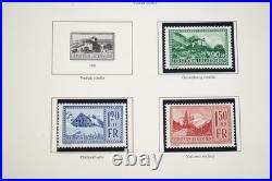 Liechtenstein 1917-1959 Collection Of 160 Stamps All In Minkus Album