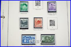 Liechtenstein 1917-1959 Collection Of 160 Stamps All In Minkus Album