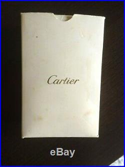 Lighter/Briquet CARTIER Santos Acier et Or Full Set an Old Stock all Mint New