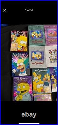 Like new Simpson dvd collection Lot all box collection sets