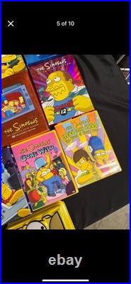 Like new Simpson dvd collection Lot all box collection sets