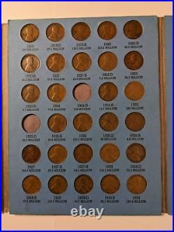 Lincoln Cent collection 1909-1969 140 coins all different dates and mint marks