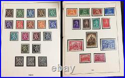 Lindner Belgium Album 1944-64, All Mint & Mint Nh Substantial Collection