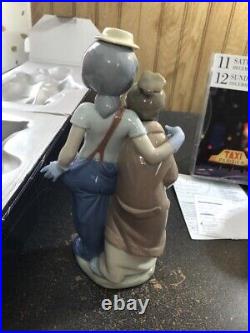 Lladro #7686 Pals Forever mint box retired $340 value
