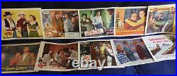 Lobby Cards Collection Group of 54 Fantastic all mint/near mint 1930's-60's