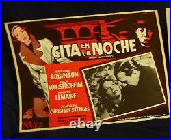 Lobby Cards Collection Group of 54 Fantastic all mint/near mint 1930's-60's