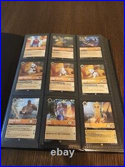 Lorcana Chapter 3 Complete Set ALL MINT NON-FOIL 1-204 PLUS PROMOS