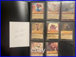 Lorcana First Chapter Collection. All Cards Near Mint. See Description Below