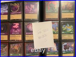 Lorcana First Chapter Collection. All Cards Near Mint. See Description Below