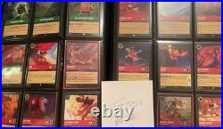 Lorcana First Chapter Collection. All Cards Near Mint. See Description Below