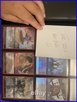 Lorcana First Chapter Collection. All Cards Near Mint. See Description Below
