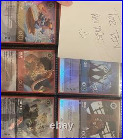 Lorcana First Chapter Collection. All Cards Near Mint. See Description Below