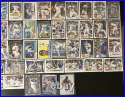 Los Angeles Dodgers 243 Card Lot MLB Baseball Collection ALL CARDS SLEEVED