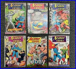 Lot 30x 1960s Silver Age Action Comics #341-381 Solid Books, See Pics? Offers
