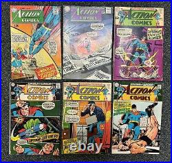 Lot 30x 1960s Silver Age Action Comics #341-381 Solid Books, See Pics? Offers