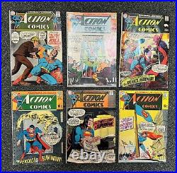 Lot 30x 1960s Silver Age Action Comics #341-381 Solid Books, See Pics? Offers
