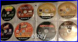 Lot 340 PlayStation 2 Game All Black Label Disc Only PS2 Rare Massive Collection