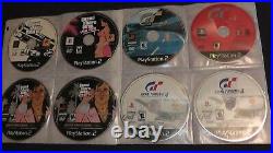 Lot 340 PlayStation 2 Game All Black Label Disc Only PS2 Rare Massive Collection