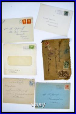 Lot 36536 Cover collection all world 1900-1945