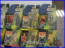 Lot 45 Pof Star Wars Figures All Sealed In Original Blister Packs Good Cond