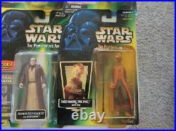 Lot 45 Pof Star Wars Figures All Sealed In Original Blister Packs Good Cond