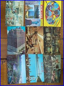 Lot 500 dif all NY Mint Unused 1958-70s Dealer Collection Post Crossing postcard