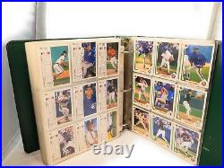 Lot 735pk Upper Deck Baseball Cards Collection 1991