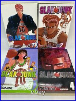 Lot 8 Slam Dunk Manga Vol 1-8 set by Takehiko Inoue English All first printing