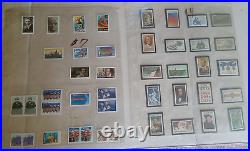 Lot -Hundreds NOS Collectible US Single Stamps & some sheets. All MNH $235 FV