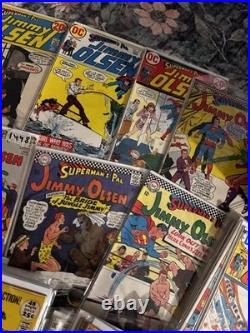 Lot Of 146 Comics, All 10cent, 12cent, 15cent, 20 Cent Estate Find Lot
