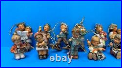 Lot Of 15 Berta Hummel Christmas Ornaments Gobel