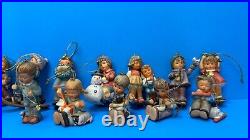 Lot Of 15 Berta Hummel Christmas Ornaments Gobel