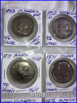 Lot Of 20-INSTANT COIN COLLECTION. SILVER, Bicentennial WW2, Etc