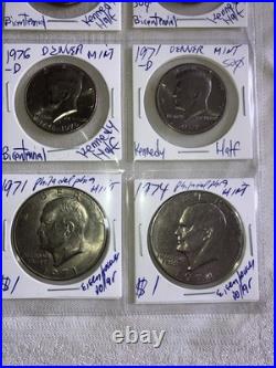 Lot Of 20-INSTANT COIN COLLECTION. SILVER, Bicentennial WW2, Etc