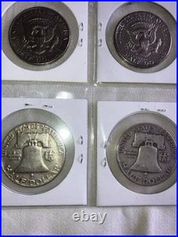 Lot Of 20-INSTANT COIN COLLECTION. SILVER, Bicentennial WW2, Etc