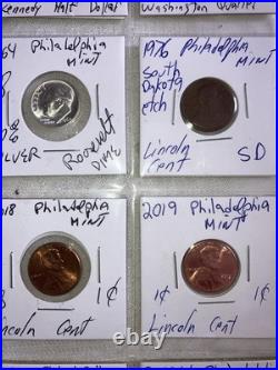 Lot Of 20-INSTANT COIN COLLECTION. SILVER, WW 2, Bicentennial South Dakota Cent Lot Of 20-INSTANT COIN COLLECTION. SILVER, WW 2, Bicentennial South Dakota Cent