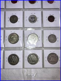 Lot Of 20-INSTANT COIN COLLECTION. SILVER, WW 2, Bicentennial South Dakota Cent