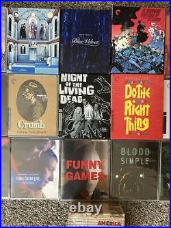 (Lot Of 22) Criterion Collection -Blu-Ray Discs & Boxed Sets All Complete