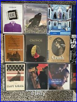 (Lot Of 22) Criterion Collection -Blu-Ray Discs & Boxed Sets All Complete