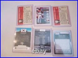 Lot Of 28 Collectible Baseball Cards All Mint Closeout Sale In Sleeves Ofc-5