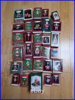 Lot Of 30 Santa Claus Related Hallmark Keepsake Ornaments All New In Boxes