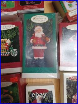 Lot Of 30 Santa Claus Related Hallmark Keepsake Ornaments All New In Boxes