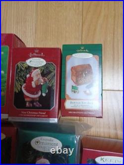 Lot Of 30 Santa Claus Related Hallmark Keepsake Ornaments All New In Boxes