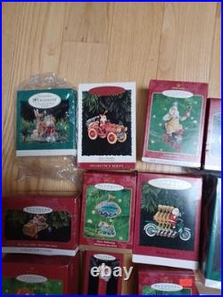 Lot Of 30 Santa Claus Related Hallmark Keepsake Ornaments All New In Boxes